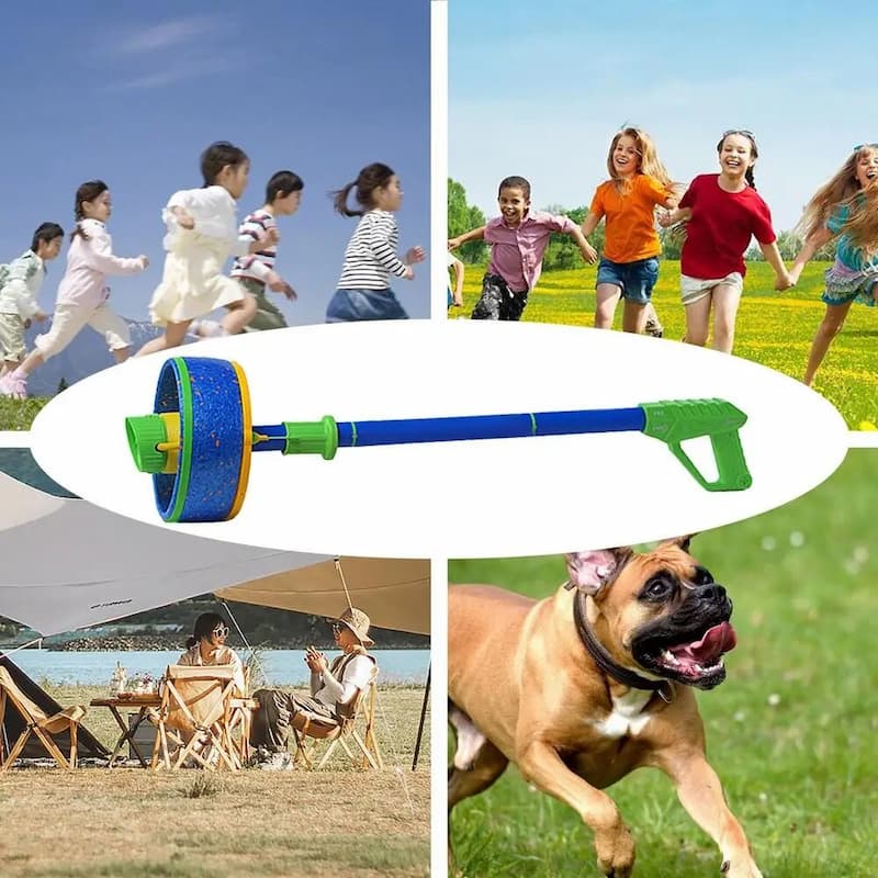 Dog Outdoor Interactive Ring Launcher