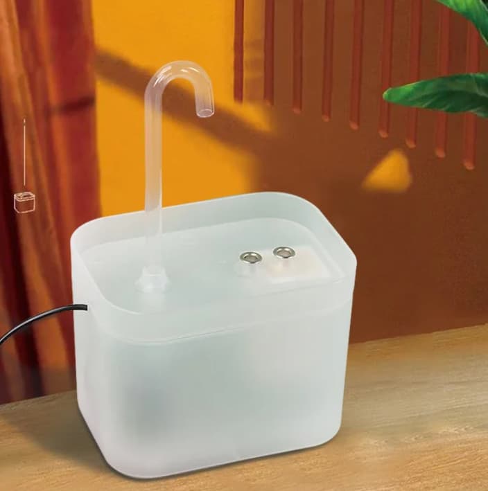 Cat Water Fountain💦Safe Material for the Cleanest Water