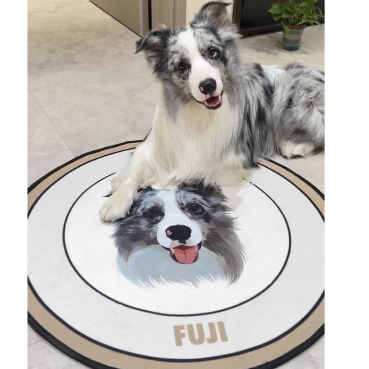 Custom Pet Rounded Rug