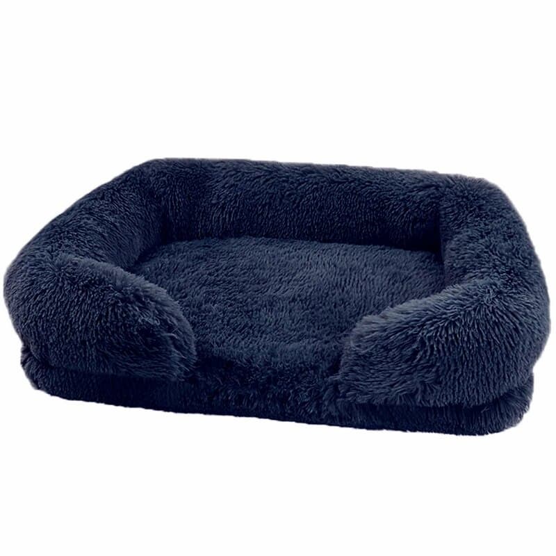 Calming Dog Bed Fluffy Plush Dog Mat