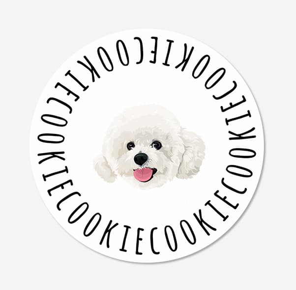 Custom Pet Rounded Rug