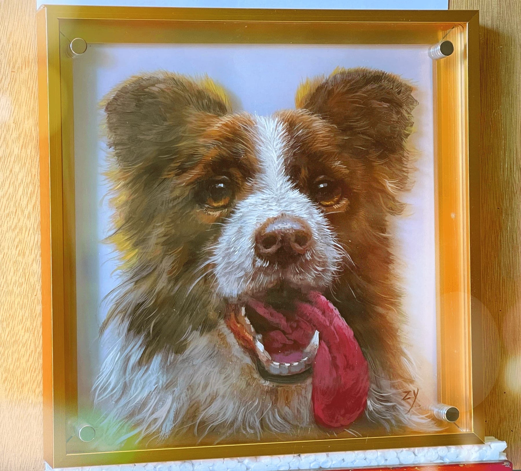 Hand Painted - Custom Pets 3D Portraits