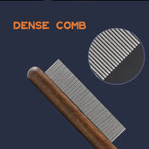 Solid Wood Comb for Pet