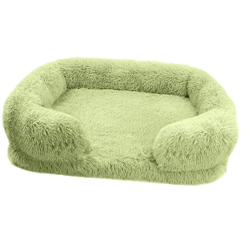 Calming Dog Bed Fluffy Plush Dog Mat