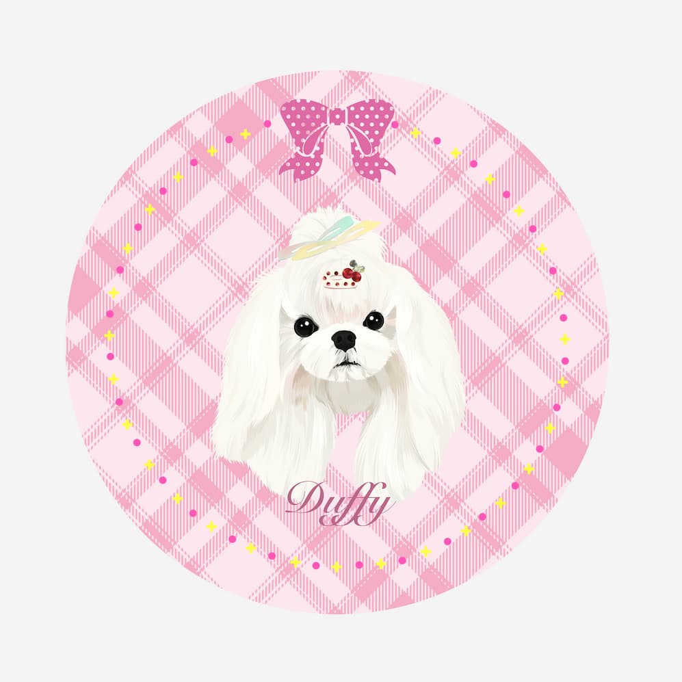 Custom Pet Rounded Rug